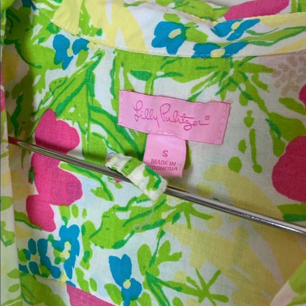 Lilly Pulitzer floral print shift dress Size Small - Picture 7 of 9